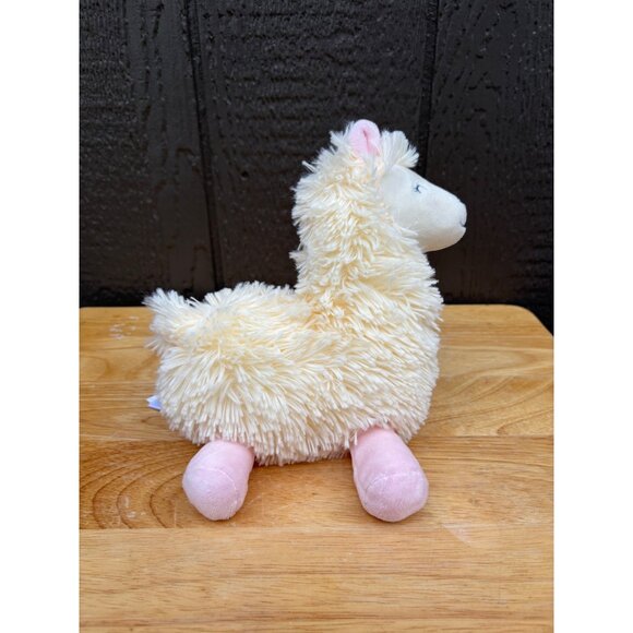 Carter's Just One You Soft Plush Llama Stuffed Alpaca Animal Toy With Pink Legs - Picture 4 of 7